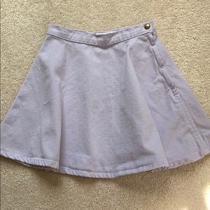 American apparel jean skater skirt